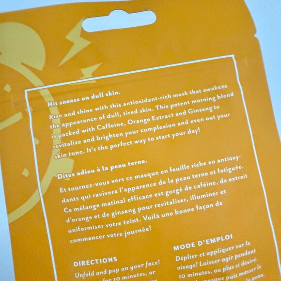 Patchology Moodmask Wake Up Call Energizing Sheet Mask 2 Pack - Picture 4 of 8